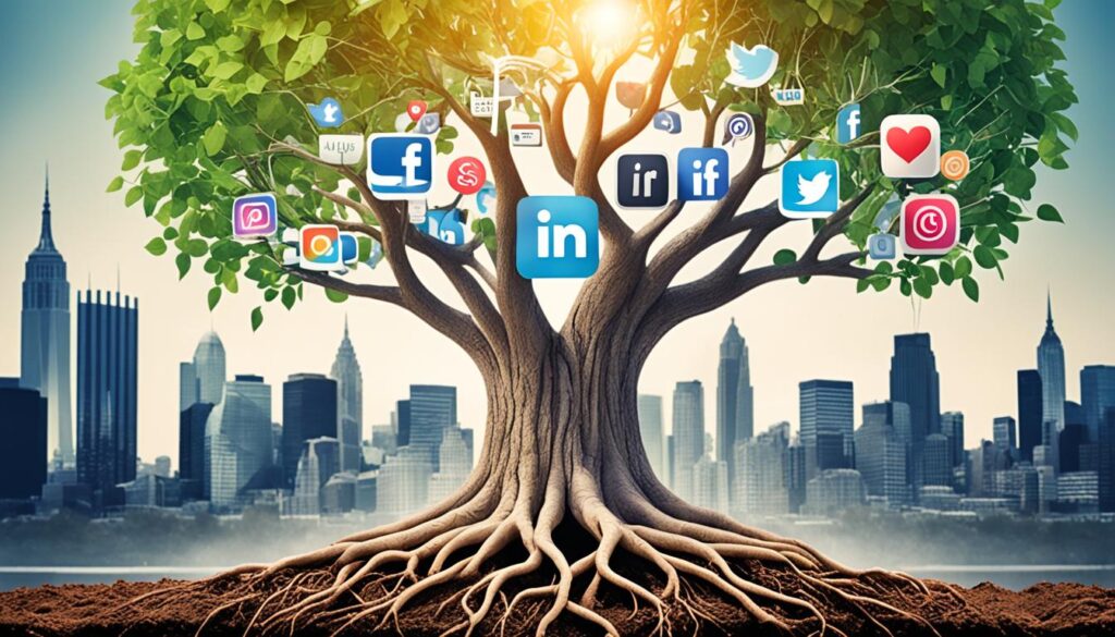 Social media marketing for business growth